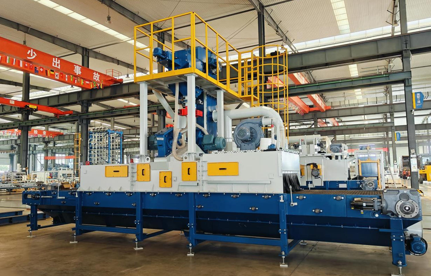 Pajisjet e përpunimit sekondar të Quangong i nënshtrohen një përmirësimi gjithëpërfshirës për të fuqizuar prodhimin e blloqeve standarde